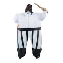 Pirate Costume Set, Adult Jack Sparrow Costume Set, Holiday Party Performance Costume Set - Multicolor - View 4