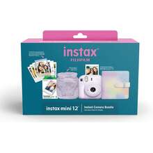 Fujifilm INSTAX Mini 12 Purple Holiday Bundle 2024 - Lilac Purple - View 1