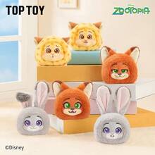 Miniso 毛绒手机支架系列，朱迪·尼克盲盒礼品 - 彩色 - 查看 1