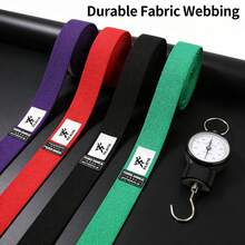 4cm Wide Elastic Resistance Bands, Stretchy Workout Bands For Strength Training, Yoga, Stretching, Fitness Assistance - Elastic Band - View 6