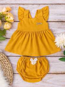 Kit c/ 6 Peças de 3 Conjuntos Batinha + Calcinha Eloá - Multicolorido - Visão 7