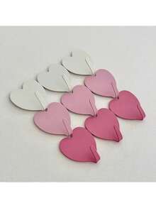 OBOVAY 3pcs Heart Shaped Self-Adhesive Stainless Steel Wall Hooks, Strong Adhesive Coat & Key Holder Hangers, No Drill Waterproof Decorative Hooks For Bathroom Accessories, Room Decor, Kitchen Accessories, Bedroom Wall Decor, Towel, Bag & Home Storage - Multicolor - View 8