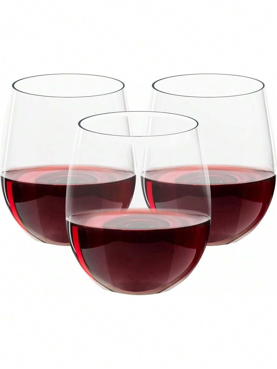 1/6 套装，水晶玻璃饮具，葡萄酒杯，香槟杯，威士忌杯，冰饮杯，冰茶杯，适用于鸡尾酒、香槟、果汁、牛奶、苏打水，是居家、酒吧、派对、夏季和送礼的理想之选。 - 透明 - 查看 1