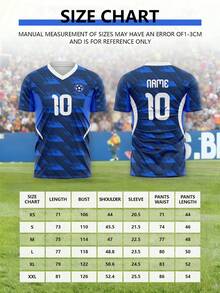 Customized French Team Jerseys For The 2026-27 Season, Including Personalized Logos, Numbers, Team Name And Player Names. Sports, Perfect Gift - Royal Blue - View 2
