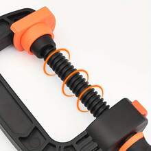 Heavy Duty Industrial C-Clamp With Nylon Pads For Woodworking Welding DIY Assembly - Multicolor - View 7