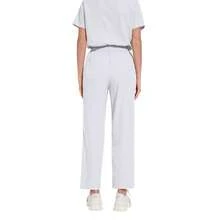 Pijama Quirúrgica Corte Recto Con Bolsas Para Dama Uniforme - Blanco - Ver 7