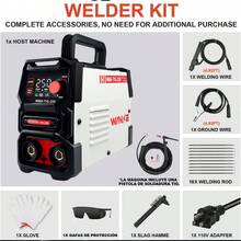 Soldador TIG MMA  portátil Inversor TIG Inversor Blanco - Tipo de Enchufe B USA (110-127V) - Ver 3