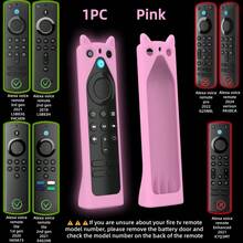 Cute Vertical Silicone Remote Control Protective Case For Alexa Voice Remote 2nd Gen L5B83H, 3rd Gen L5B83G, P4C6EN And Lite 1st Gen H69A73, 2nd Gen E4GE9R, As Well As Glow-In-The-Dark Remote Control Protective Case For FireStick Streaming Devices Fire TV Stick HD 4K Max Lite Cube Controls (Not Compatible With Fire TV Remote Enhanced/Pro/2024 Version),Women's Day,Travel Essentials,Wedding Favours,Y2k,Bedroom,Car Accessories Women,Kitchen Decor,Kitchen Decor,Household Items - Multicolor - View 11