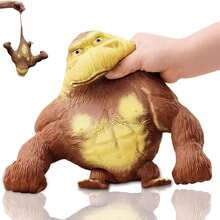 NewSquishy Monkey Toy,Stretch Stress Toy,Soft Latex Monkeys Soft Squeeze Toys Relief,Stretchable Toy,Novelty Birthday Gifts Kids Boys GirlsChristmas Present - 1 - 查看 1