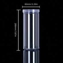 1个透明塑料密封罐，防潮谷物谷物储物罐，厨房收纳容器 - 透明 - 查看 9