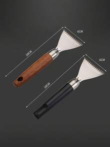 Stainless Steel Manual Fish Scale Remover. Durable And Rust-Resistant. Easy And Effortless Operation. Unsharpened Design For Safety. Multipurpose Kitchen Fish Scale Scraper. Powerful Fish Scale Removal Tool. Manual Scale Removal Knife. Fish Scale Cleaner. Seafood Processing Tool. Kitchen Gadget.