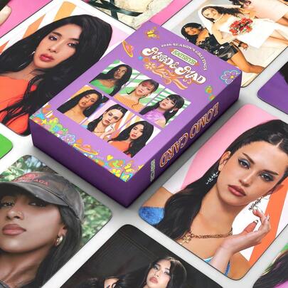 KATSEYE迷你卡片套装 | Sophia、Lara、Daniela、Megan、Manon、Yoonchae | 出道专辑《SYNC DIVE》K-Pop女团迷你卡片 | 非常适合粉丝收藏和展示