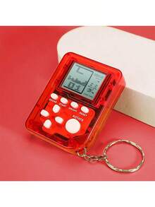 1 件复古游戏手柄钥匙扣，迷你饮酒游戏机吊坠，多种颜色可选 - 万圣节/感恩节/圣诞节礼物 - 彩色 - 查看 3