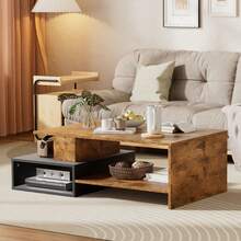 Sofa Tables - Black and Brown - View 3