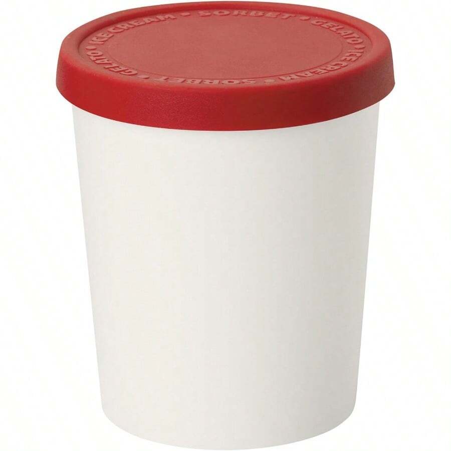 Tovolo - Contenedor de almacenamiento congelador para sorbete y gelatina sin BPA y apto para lavaplatos - Cayena - Ver 1