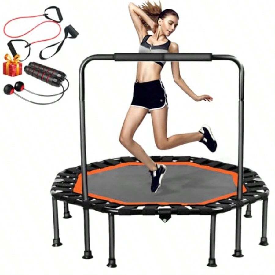 Fitness Trampolines - Black - View 1