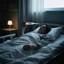 New Household Electronic Thermometer - Rigid Head Electronic Thermometer With Large Display, Fast Measurement - Multicolor - View 2