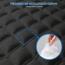 AMOROSA 1Pieza Cubre Colchón Ajustable Elástico(No Incluye Funda de Almohada)para Cama Matrimonial(135*190cm )/King(200*190cm ) Suave y Cómodo Protector de Colchón Sábana Matrimonial, Sábana King para Decoración de Hogar-Envío Local Rápido-Negro - Negro - Ver 3