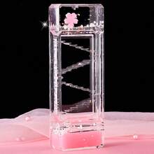 1个创意樱花滑梯，透明计时器，青少年减压装饰品，沙瓶礼品玩具（颜色随机） - 多色 - 查看 9