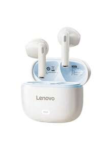 Lenovo Tai nghe Bluetooth EA175 dạng bán nhét tai: Chống nước và mồ hôi IPX5, thích hợp cho thể thao và trời mưa; Trình điều khiển động graphene; Thiết kế công thái học; Phù hợp với nhiều tình huống; Màu trắng/xanh dương - trắng và xanh - Xem 6