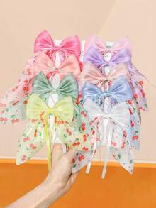 Bộ 12 kẹp tóc nơ in họa tiết da báo nhiều màu sắc, chấm bi tinh nghịch, kẻ caro cổ điển, hoa lãng mạn, tất cả trong một - Phù hợp cho cả bé gái và phụ nữ, dù là hẹn hò, dự tiệc hay đi chơi, đều giúp bạn thêm xinh đẹp, màu sắc ngẫu nhiên, kẹp tóc, phụ kiện tóc, phụ kiện tóc cho nữ, kẹp tóc hoa, ghim cài tóc - Nhiều màu - Xem 11