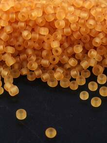 GO2CJBEADS DIY串珠工艺材料 10克手链珠 多色 2毫米圆形玻璃珠，用于珠宝制作