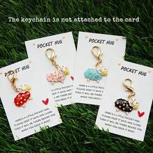 Multi-Style Sheep Keychain Set | Fun And Unique Gift For Ramadan, New Year, Valentine'S, Birthdays, Weddings, Mother'S Day, Father'S Day - Metal Iron Keychain With Red Heart Card - Multicolor - View 7