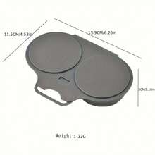 1pc Non-Stick Microwave Egg Cooker - 2 Cup Capacity, Easy To Clean, Ideal Shape, Quick Cooking, Healthy Kitchen Choice, Suitable For Home And Restaurant - Multicolor - View 2