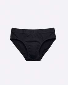 Set Of 3 Men's Plain Microfiber Slip Briefs With Exposed Elastic Waistband - Premium Men's Briefs With Embroidered Elastic. - 彩色 - 查看 6