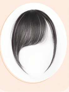 Damen Pony Synthetik Perücke, natürliche Stirnfransen, Retro Seitenfransen, Fake Pony, nahtlose ultradünne Pony, Haarklammer, Haarnadel, Haaraccessoire, Haarspangen, Haarclips, Haarschmuck für Damen, Haarverlängerung, Haarteil, Haarspange, Sommer, Urlaub, Reise, Festival, Party - Seitlich gekämmter Pony in verschiedenen Farben - Übersicht 5
