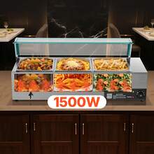 Autres appareils de cuisine - 3*1/2-Portionsplatte mit Glasdeckel - Voir 9