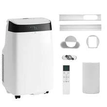 Aire acondicionado portátil de 10,000 BTU, 3 en 1: refrigeración, deshumidificación y ventilador para habitaciones de hasta 450 pies cuadrados, incluye kit de ventana y control remoto. - Unitalla - Ver 4