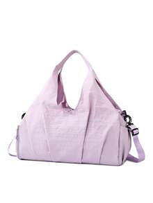 1个大容量耐用可水洗拉链旅行手提袋，适用于学校、商务、度假、户外运动、医院等各种场合，男女通用，是教师、猎人、医生、护士、兄弟、父母的理想之选，旅行收纳包，男女通用，必备旅行配件，旅行包，行李袋，旅行袋，过夜包，邮轮旅行必备，男女旅行必备，假日必备，旅行必备。 - 彩色 - 查看 7