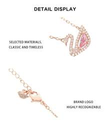 Swarovski Swan Necklace For Ladies 5469989 - 粉紅色5469989 - 查看 7