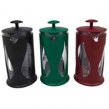 Modern Design French Press Coffee Maker 500ML Practical - Green - View 10