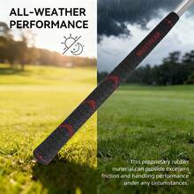 Bộ quà tặng 13 chiếc tay cầm gậy golf cao su chống trượt chất lượng cao, cỡ tiêu chuẩn/trung bình - Chống trượt và giảm sốc. - Đỏ - Xem 4