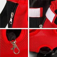 Backpack, Small Dogs Cats Sling Backpack Travel Bag, Pet Backpack Bag Hiking Travel Camping Outdoor Hold Pets to 15 LbsBlue, X - Large - Azul + Extragrande - Ver 6