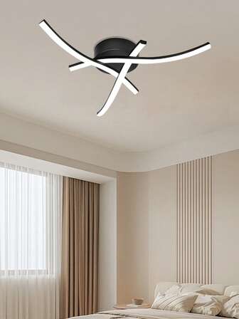 Nowoczesna, minimalistyczna lampa sufitowa LED do salonu, sypialni, jadalni, kuchni, garderoby i korytarza