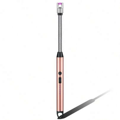 1/2 pcs Encendedor Eléctrico Recargable USB, Encendedor De Vela Electrónico, Vela De Plasma sin Llama, Encendedores Largos, Manguera, Estufa De Gas, Pistola De Encendido, Arco Para Acampar, Encendedor De Plasma Sin Llama Para El Hogar Y Acampar Al Aire  Para Velas Y Estufas De Gas