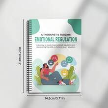 Emotional Regulation, Emotional Management Workbook Super Set, Therapeutic Exercise Sheets, Self-Regulation, Corner Soothing, Nervous System Regulation - Multicolor - View 2
