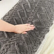 1 vỏ gối thêu jacquard kiểu Bohemian (không bao gồm ruột gối), có thể dùng làm vỏ gối hoặc vỏ đệm sofa, vỏ gối trang trí cho giường, phù hợp cho mọi mùa và có thể giặt máy. - Xám - Xem 6
