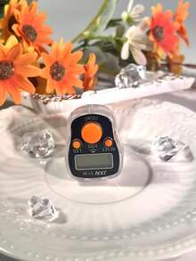 LED Display Finger Counter With Night Light Indicator, 100 Count Reminder, 3 Buttons For Counting, Reset, Backlight Display, 0-99999, Suitable For Prayer Counting, Knitting Counting, Exercise Counting And More