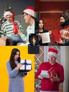 2pcs Surprise Finger Sleeve Prank Gift Set, Pop-Up Joke Gift Box Designed To Create Unexpected Fun When Opened. Features A Creative Spring-Loaded Finger Sleeve That Pops Out For A Playful Scare Or Laugh. Compact Box Design Makes It Easy To Hide, Carry And Set Up For Pranks, Party Games And Surprise Moments. Perfect For Gag Gifts, Party Favors, Gift Exchanges, Birthday Surprises And Holiday Joke Presents. Ideal For Social Gatherings, Office Fun, Family Parties And Festive Events, Adding Humor, Interaction And Laughter To Any Occasion. A Unique Novelty Toy For Prank Lovers And Party Entertainment. - Nhiều màu - Xem 7