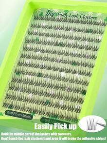 144pcs C-Curl Flared & Lengthened False Eyelash Clusters, Natural Look, Cartoon Style, DIY Eyelash Extension, Single Lash Length 10-14mm, Anime Style Eyelash Clusters, Single False Lashes, New DIY Lashes, Fluffy & Soft, 3D Mink Hair False Eyelashes, False Lashes, Makeup, Eyelash Extension, Short Lashes, DIY Lashes, Light Color Lashes, DIY Eyelash Extension At Home - C - Xem 4