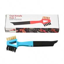 1pc Manual Steel Wire Cleaning Brush, Suitable For Stove, Oven, Grill, Degreasing, Household Cleaning Tools - Multicolor - View 7