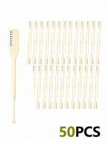 10pcs/Set Portable 360° Rotating Dual-Head Gentle & Painless Nose Hair Trimmer Kit, Unisex, Skin/Facial Hair Removal Tool With Precise Trimming Function