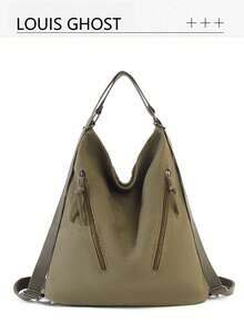 Multifunktionale Handtasche/Rucksack | Interpretation urbaner militärischer Ästhetik, ein Set Ausrüstung kann Pendeln, Reisen und verschiedene Terrains im Alltag leicht bewältigen, taktische Funktionsmatrix oben - Verschiedenfarbig - Übersicht 13