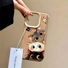 Un nuevo estuche de teléfono para gatos lindos de Halloween, completamente protector y resistente a los golpes, compatible con varios modelos de for , incluyendo 16, 15, 14 y 12.11 - Color mezclado 1-1037 - Ver 5
