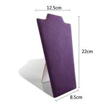 Velvet Jewelry Display Stand Necklace Pendant Bracelet Stud Ear Storage Display Stand - Necklace Plate - View 18