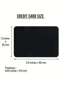 Aluminum Alloy Engraved Wallet Card Decoration Gift For Boyfriend Husband, In Case You Need A Little Reminder I Love You Wallet Insert Card Wedding Christmas Valentine's Day Birthday Gift Valentines - Black - View 5